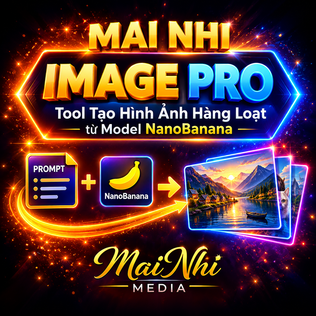 Mai Nhi Image Pro - Tool Tạo hình ảnh hàng loạt